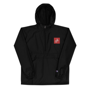 CKF + Champion Cherry Box Logo Embroidered Packable Jacket