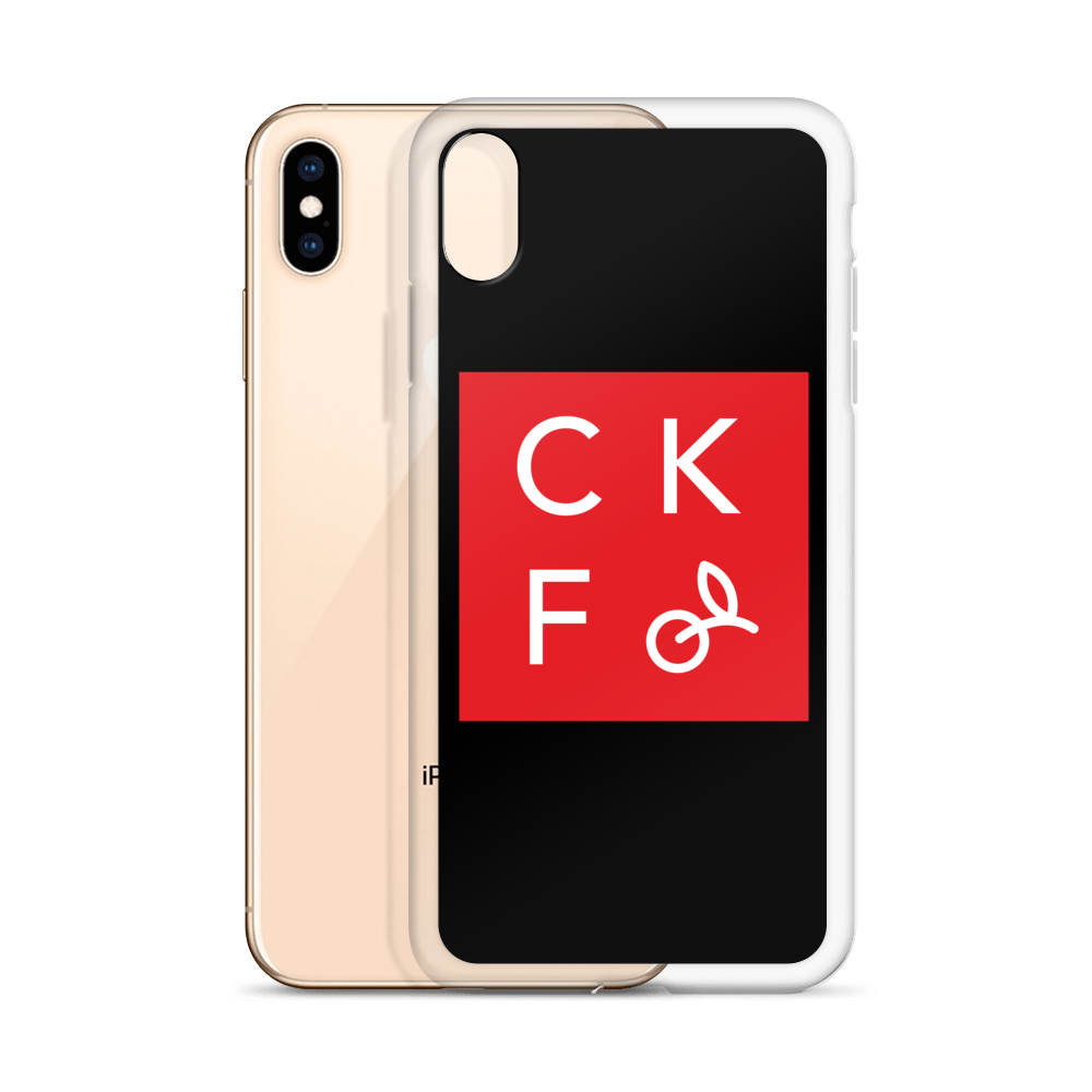 CKF Box Logo iPhone Case- Black