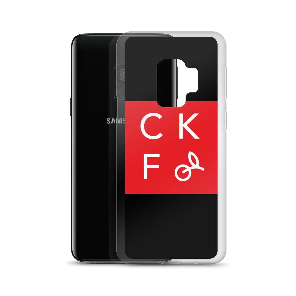 CKF Box Logo Samsung Galaxy Case - White