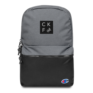 CKF + Champion CKF Box Logo Embroidered Backpack