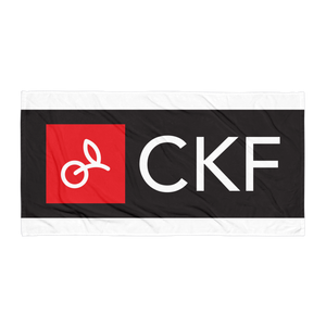 CKF Logo Beach Towel